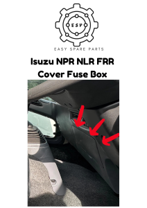 Isuzu NPR NLR FRR Cover Dashboard Fuse Box Fuis Box