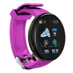 D18 Smart Watch Digital Bluetooth for Men and Women Fitness Monitor Smartwatch Bracelet Wristband Compatible with All Phones D18 Jam Tangan Pintar Digital Bluetooth Pemantau Kecergasan Lelaki Wanita Gelang Pergelangan Tangan Untuk Semua Telefon