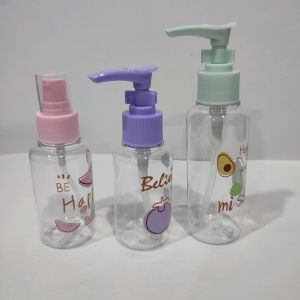 Chai chiết mỹ phẩm (dầu gội sữa tắm...) mini thuận tiện du lịch họa tiết xinh xắn