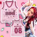 Bini jersey top for kids(large 3-5 XL 6-8 xl 8-10). 