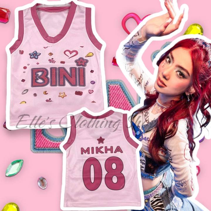 Bini jersey top for kids(large 3-5 XL 6-8 xl 8-10)