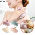VALER 4Pcs Cốc hút Bóng tắm hình hoa hướng dương Lưới mềm Bong bóng phong phú Máy tẩy da chết Cần thiết Tròn Miếng bọt biển tẩ bào chết cho cơ thể Chăm sóc cơ thể SPA. 