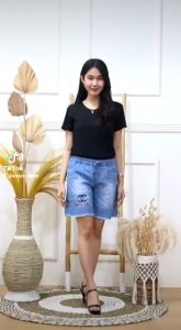 Hotpants jeans Washed