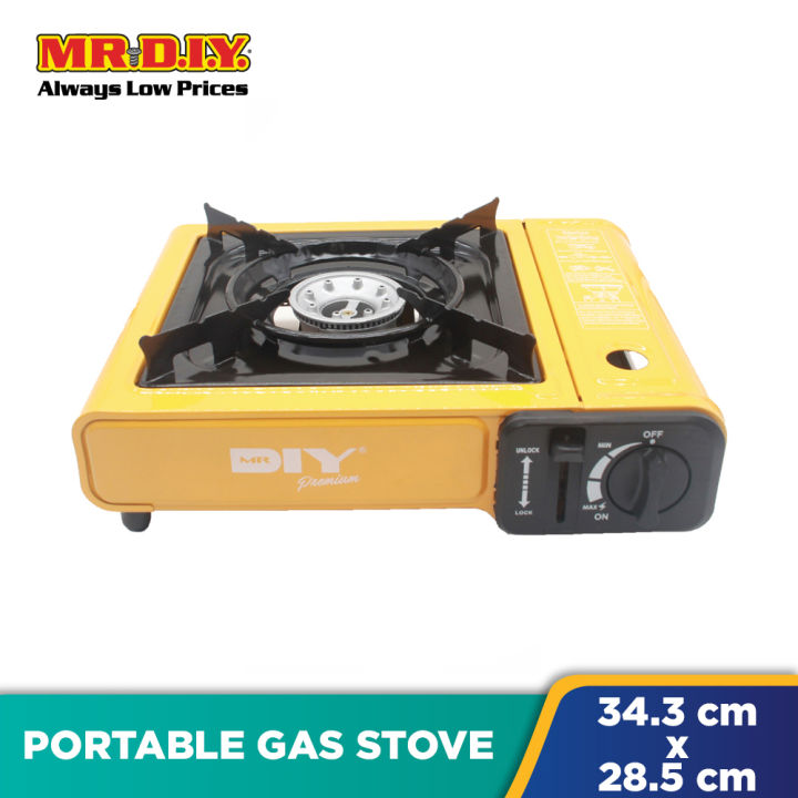 MR.DIY Premium Portable Single Gas Stove GS131C Lazada