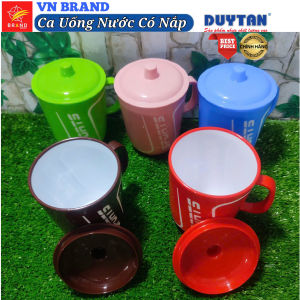 Ca uống caphe nhựa duy tân 2 Màu - Cốc cà phê ly uống nước Siêu Bền Đẹp