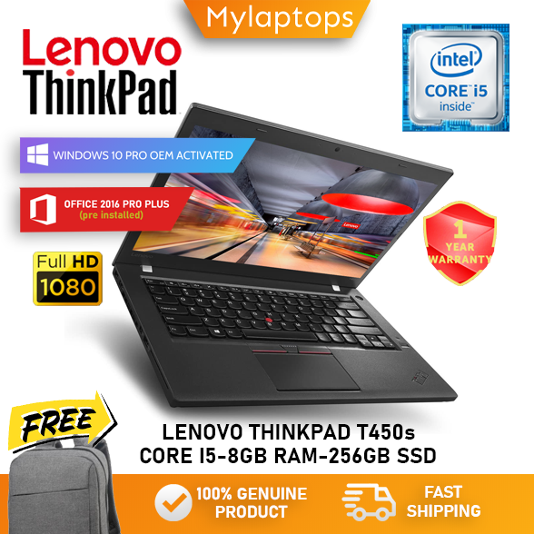 8gb Ram Lenovo T450s Max Ram LENOVO THINKPAD T450s [CORE I5 8GB