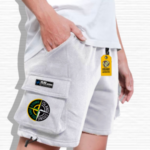 Celana Cargo Pendek Bahan Fleece Celana Santai Tali Serut Bisa Di atur Celana Pendek Cargo Pria Aesthetic Terbaru Style Korean Keren Celana Cargo Pendek Cowok Cewek Terpopuler Masa Kini