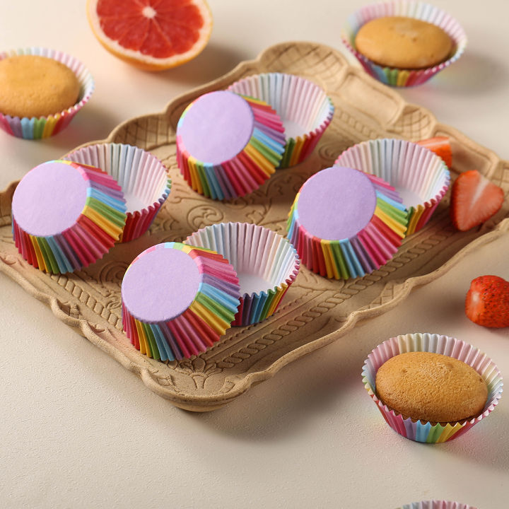 Standard Natural Cupcake Liners 100 Count No Smell Food Grade