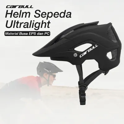 cairBULL Helm Sepeda Ultralight Cycling Bike Helmet - CB-19 - White/Red