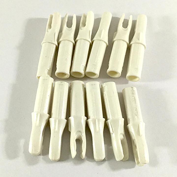 thumbnail image 2 of 50pcs Arrow Nocks Insert Tails Insert ID 4.2/6.2mm Pin DIY Plastic Hunting For A 2 of 14