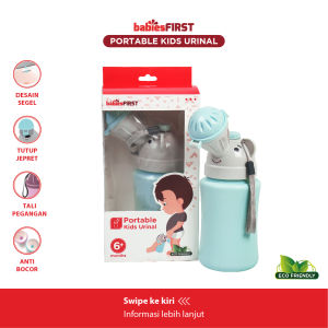 BABIESFIRST Portable Kids Urinal / Travel Potty Kid / Tempat Pipis Anak / Botol Pispot Portable