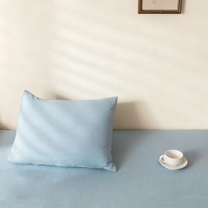 Tempo Pillow Case Soft Pillow Cover Hotel Quality Plain Color Protector Waterproof Solid Color Cotton