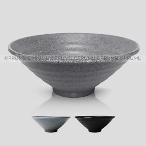 PRUMU Melamine Granite Mangkok 7.5 inch - Mangkok Mie - Mangkok Cafe Resto Aesthetic - Risshin W7075