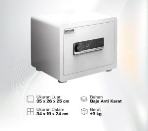 Brankas Onnais XA6-25 Besi Digital Double Unlocking Touch Screen Finger Print Alarm