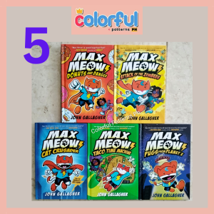 Max Meow Graphic Novel (5 Books/set)