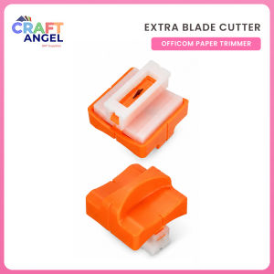 Officom Portable Paper Trimmer A4 Size with 5 Extra Blades Cutting Paper Tools for Colored Paper Art Paper Craft Tools