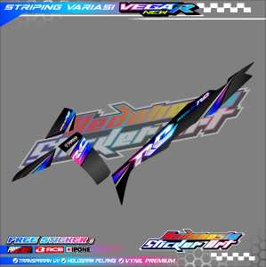 STRIPING VARIASI YAMAHA VEGA R NEW SIRIUS/ STICKER LIST MOTOR YAMAHA VEGA R BARU