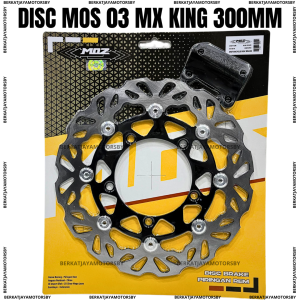 PIRINGAN CAKRAM DEPAN DISC BRAKE MOS MODEL FLOATING STAINLESS UKURAN 300MM MX KING MXKING