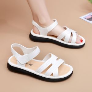 Free Shipping Low-Top Outdoor Thick-Soled Sandals For Women New Summer Style Non-Slip Durable Comfortable For Indoor Use Soft-Soled Mom Sandals For Women