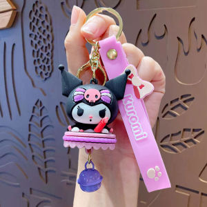 Gantungan Kunci Sanrio Keychain Karakter Kuromi Hello Kitty Melody Cinnamoroll