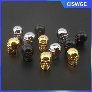CISWGE Nắp van đầu lâu phích cắm bánh xe ô tô bằng nhựa ABS cho bánh xe hợp kim nắp van lốp ô tô nắp núm vú cho ô tô xe máy xe đạp