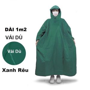 Áo mưa vải dù BÍT TOÀN THÂN chống thấm tốt không che tầm nhìn Áo mưa chống thấm áo đi mưa