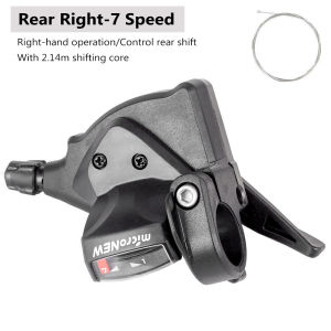 MicroNEW Mountain Bike Derailleur Groupset 7/8/9/10/11 Speed MTB Bicycle Gear Shifters Rear Transmission Gear Lever Fingerposts