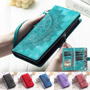 0930[Local Stock] Christmas Halloween Leather Case For Samsung Galaxy A18 A37 A17 A57 A27 A26 A16 A36 A56 A32 A13 A23 A33 A53 A73 A15 A35 A55 Card Holder Wallet Cover h261009