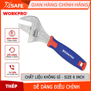 Mỏ lết (Cờ lê điều chỉnh được) 8 inch 200mm Workpro - WP272014