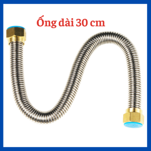 Dây cấp  lò xo nóng lạnh dây cứng 30- 40 và 60 cm dây cấp nước bình nóng lạnh dây cấp nóng lạnh ốc đồng