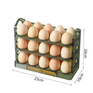 【sg】Refrigerator dedicated egg storage box drawer-type fresh-keeping egg box storage egg box rack support egg storage tray 鸡蛋盒用于冰箱架子