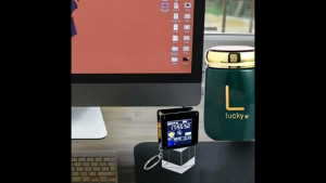 Desktop 1.44inch LCD Display Screen Base on ESP32 C3 Development Board Fast Processing for DIY Project 128x128 Display