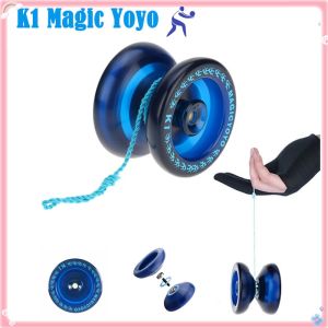 【READY STOCK】K1 Magic Yoyo Professional ABS YoYo Ball Yoyo Hot Wheels Ball Bearing String Trick Toy Kids Gift