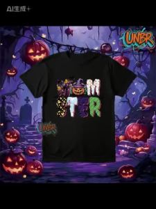 Casual Original COD UNBR NEW Halloween Ghost T-Shirts For Women Funny Cute