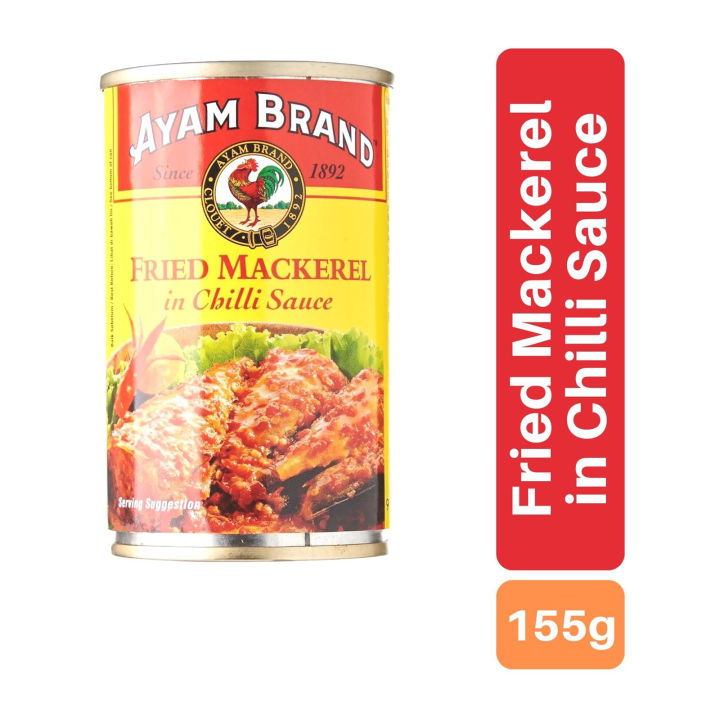 Ayam Brand Fried Mackerel With Chilli Sauce Lazada Singapore