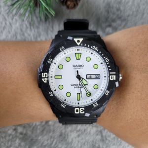 Đồng Hồ Nam Casio Chính Hãng Nội Địa Nhật Bản MRW200 Series 3 Kim 2 Lịch