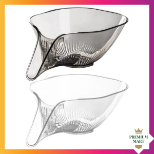 Tempat cuci sayur / saringan cuci buah aklirik bahan tebal