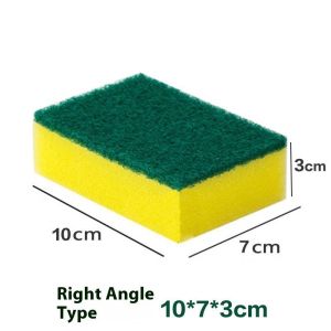 ฟองน้ำกำจัดเปื้อนสองด้าน VINTLOOK สำหรับทำความสะอาดห้องครัว