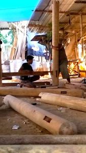 RUMAH KEBUN 3M X 45M KAYU MAHONI