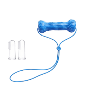 MODERNLUX Với bàn chải đánh răng làm từ silicone. Dụng cụ nha khoa cho chó tác động kép PVC Ngăn ngừa sâu răng. Đồ chơi gặm nhai chăm sóc răng miệng cho chó Sự sáng tạo. Ngăn ngừa hôi miệng. Đồ chơi chải răng cho chó Để việc chải răng trở nên dễ dàng hơn.