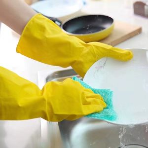 xinixin Dishwashing gloves female waterproof rubber rubber leather kitchen durable type washing vegetables laundry clothes special purpose