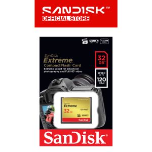 SanDisk Extreme® CompactFlash® Card (32GB/ 64GB/ 128GB)