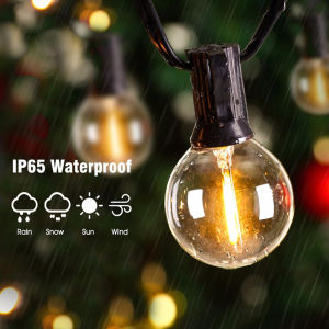 30/50 LED 6.5/7.0M 8 Modes Solar Christmas Lights Outdoor Waterproof Garden Lights Outdoor LED Bulb Wedding 8 Modes String Lights Solar Lamp Crystal Ball Waterproof