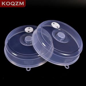 [COD] KOQZM KITCHEN Clear Microwave Plate Cover Food Dish Lid Ventilated Steam Vent Kitchen Cooking