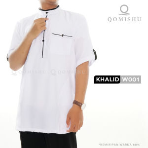 Koko Men Kurta Khalid Short Sleeve: Bahan Nyaman & Desain Modern