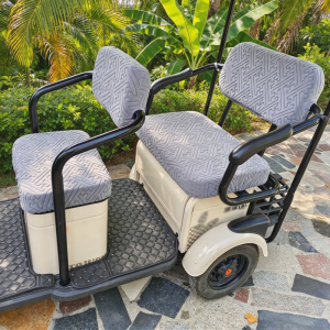 Tricycle Seat Cover Electric 4Pcs Set Full Surround Wear-Resistant Non-Slip Washable for Outdoor Parking