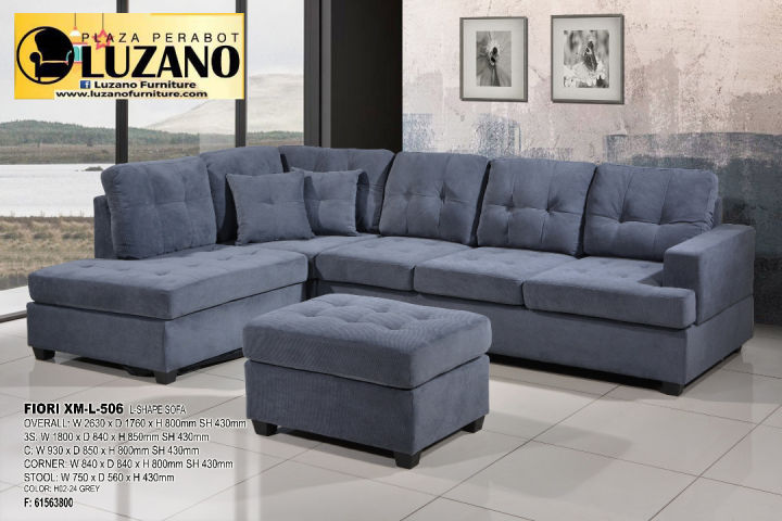 Lazada l shape sofa discount