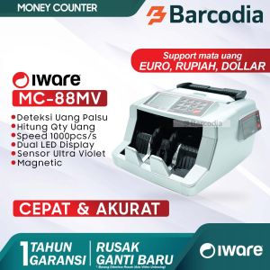 IWARE Mesin Penghitung Uang MC 88MV Money Counter MC88MVii