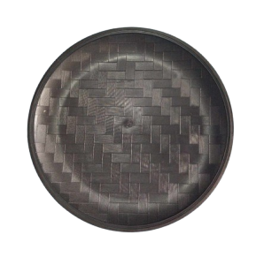 10 Inches Diameter Recyclable Black Plastic Bilao Available Quantity (1 Pc) (3 Pcs/Set) (6 Pcs/Set)