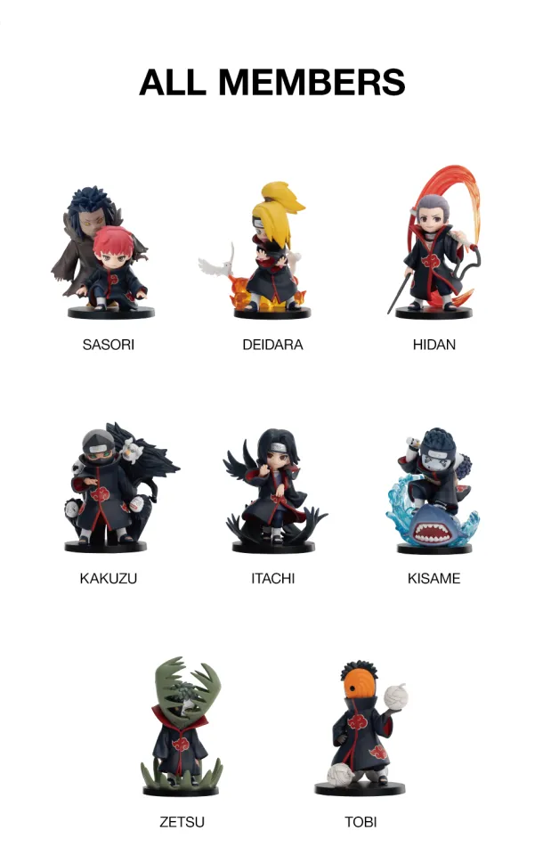 POP MART Naruto: Shippuden Series Battle Against Akatsuki Themed